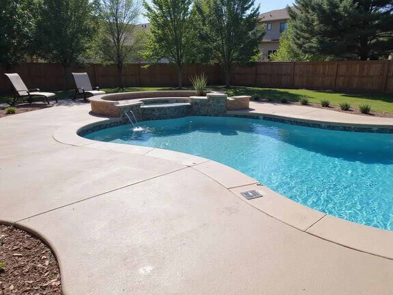 Pool Deck Leveling project 4 in Colorado Springs