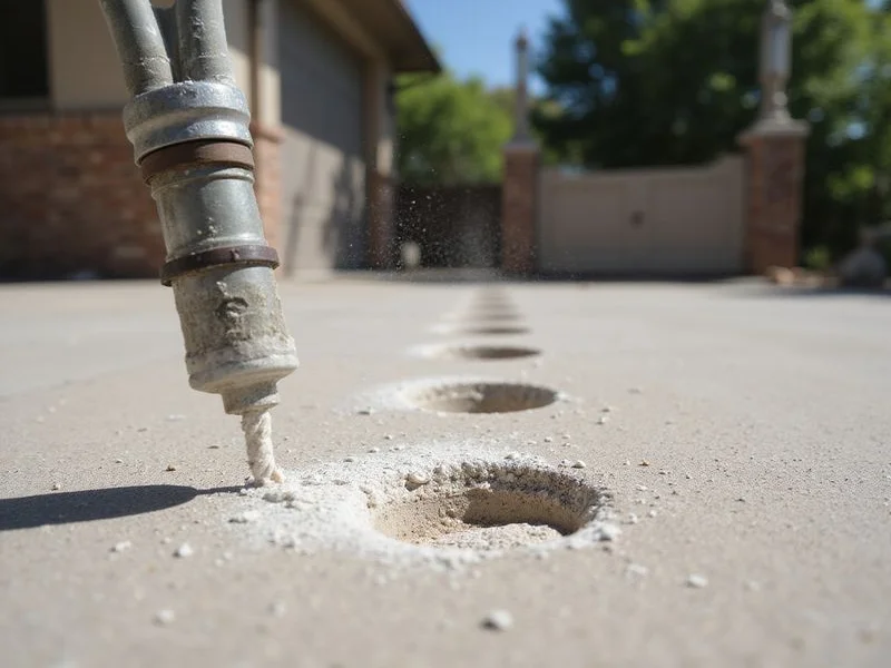 Driveway Leveling project 2 in Colorado Springs