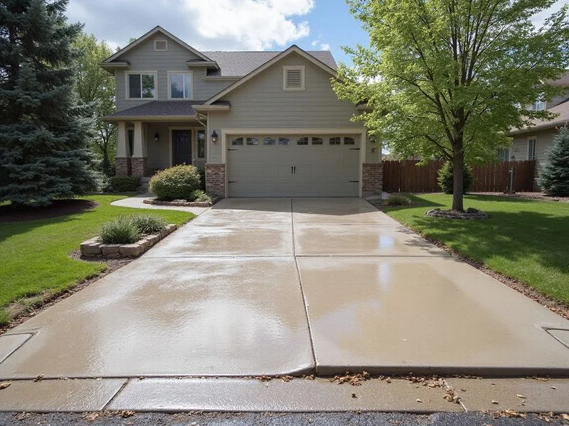 Driveway Leveling before leveling