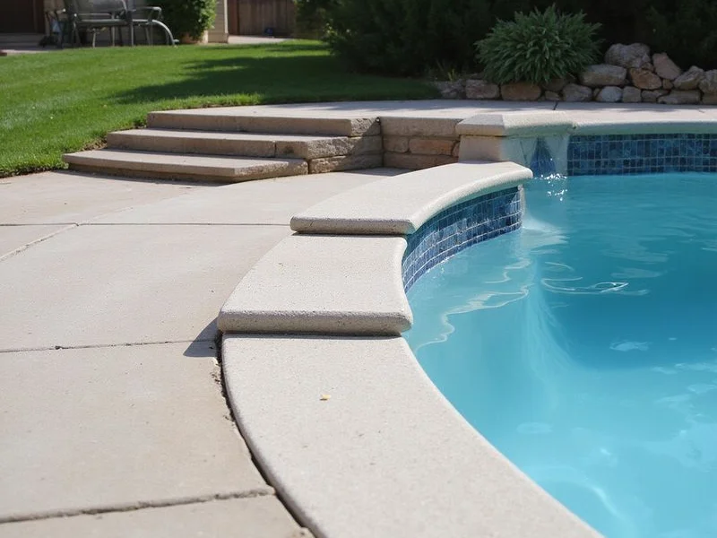 Pool Deck Leveling project 1 in Colorado Springs