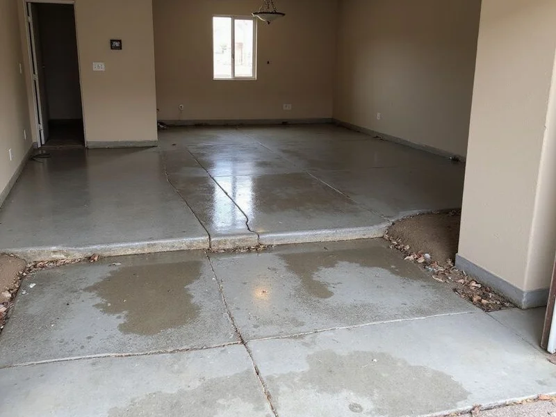 Garage Floor Leveling project 1 in Colorado Springs
